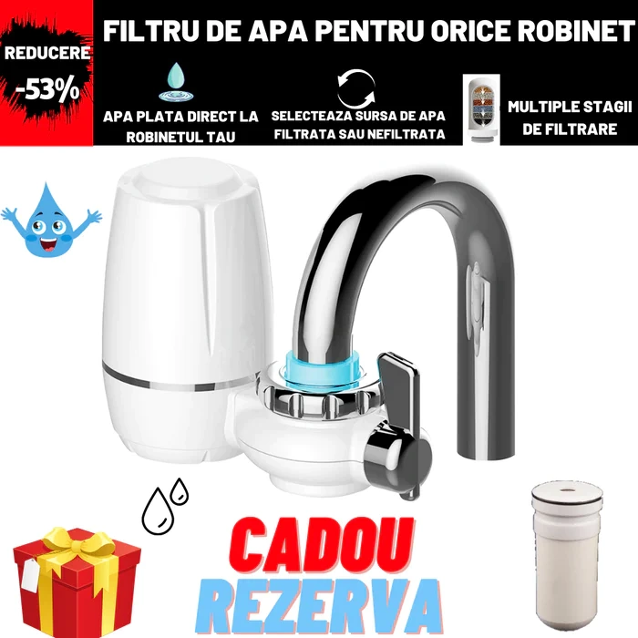 FILTRU PURIFICATOR APĂ OFERTA 1+1