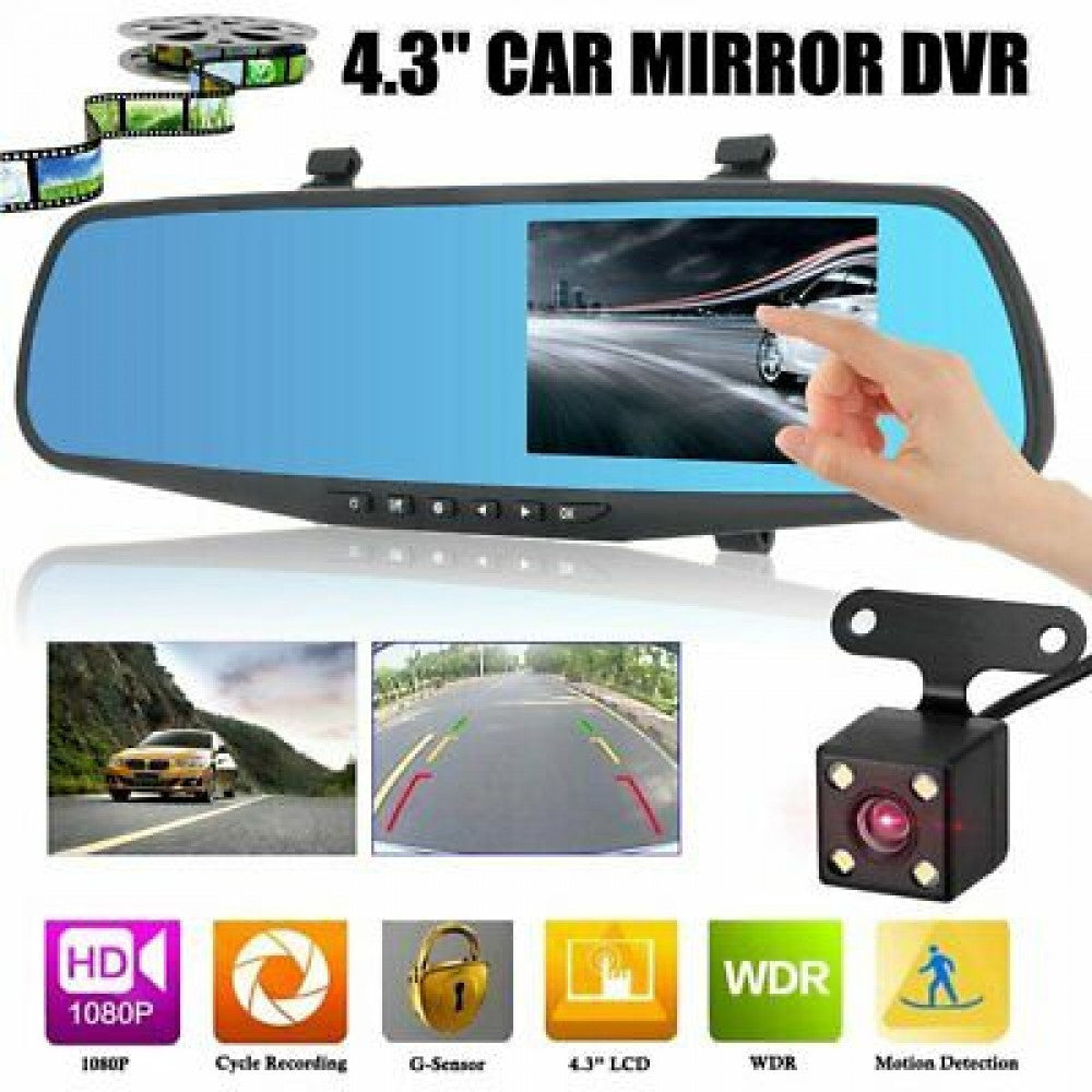 Oglinda retrovizoare auto Blackbox DVR Full HD 1080
