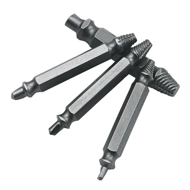 SET 4X BURGHIE EXTRACTOARE PENTRU SURUBURI DEFECTE SAU RUPTE OFERTA 2+1 GRATIS