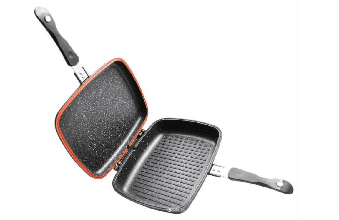Tigaie dubla, suprafata antiaderenta tehnologie NON-STICK, 32 CM