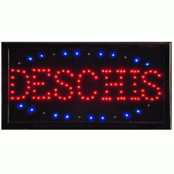 Reclama luminoasa - Deschis