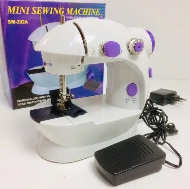Mini masina de cusut electrica