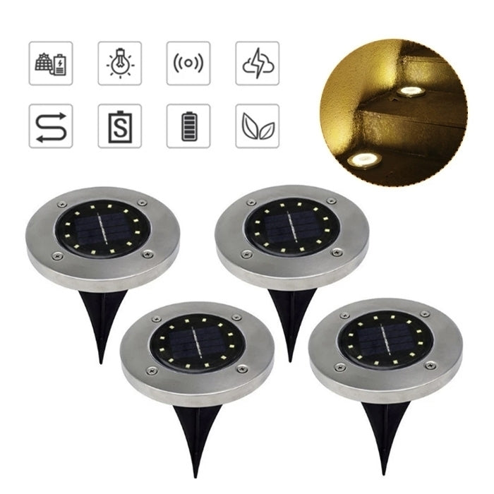 LUMINI SOLARE PENTRU GRADINA SI TERASA (4 BUCATI) – SOLARLED