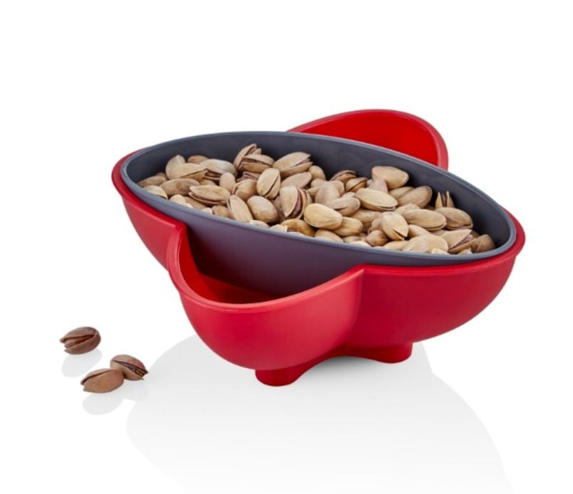 Bol servire cu recipient pentru coji, Party mix