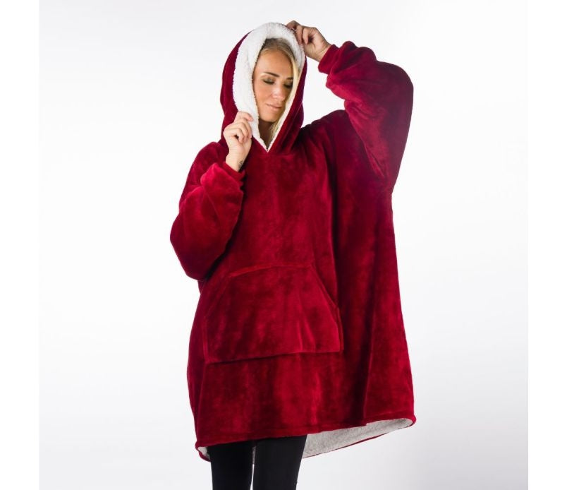 Pătură-hanorac cu glugă – Huggle Hoodie