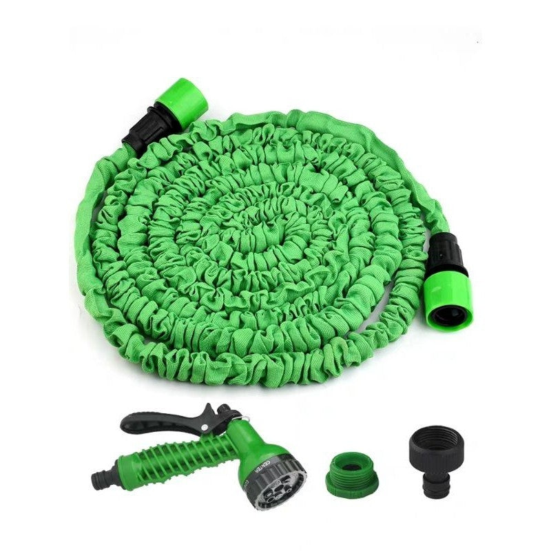 Furtun de gradina expandabil, Xhose Magic cu conectori si Pistol 7 tipuri de jet, 15-60 Metri