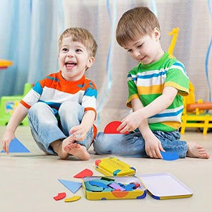 Joc educativ Puzzle Shapes