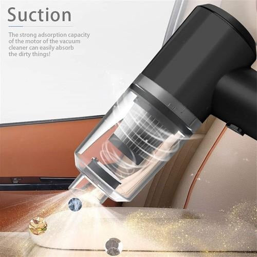 Aspirator portabil pentru casa si masina, 2 in 1, putere 42 W, 2000 mAh