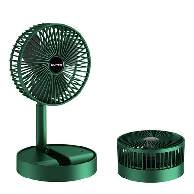 Ventilator Portabil Telescopic 3 viteze, cu acumulator si alimentare USB