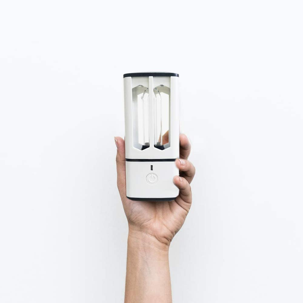 Mini Lampa UV-C, pentru casa si masina, cu incarcare USB, Sterilizare 360 grade