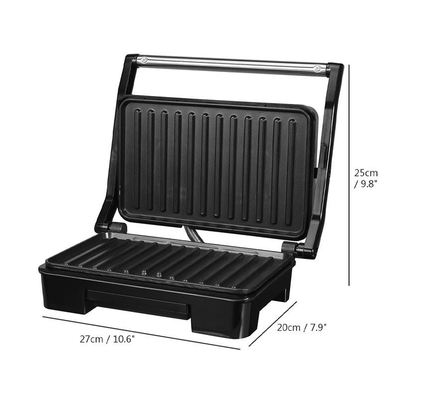 Grătar Electric Grill și Sandwich Maker cu Plăci Anti-Aderente - Delicii la îndemână