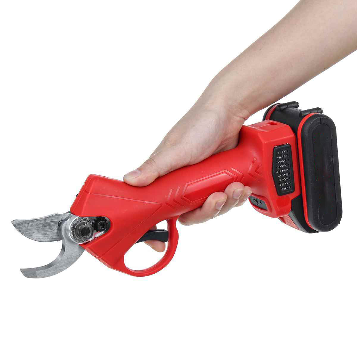 Foarfeca electrica cu acumulator pentru vie