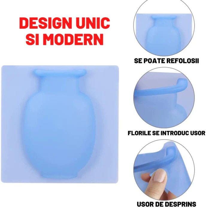 SET 3 VAZE MAGICE DIN SILICON