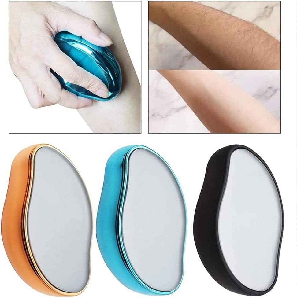 Dispozitiv de epilare functie dubla pentru par si calcaie, tehnologie nano glass Krystal Shave