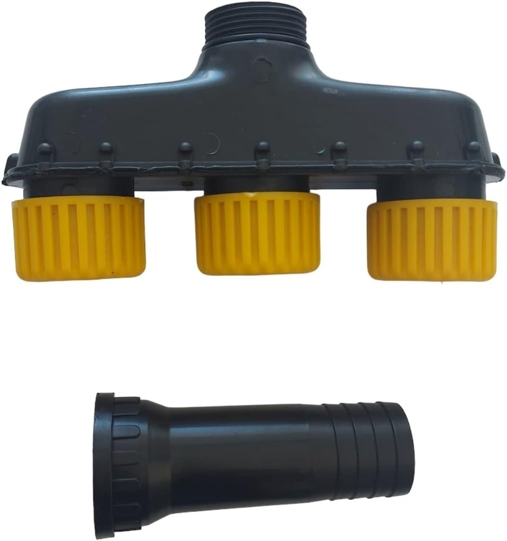 Stropitor grădină cu 3 capete rotative – jet reglabil pentru gazon și plante