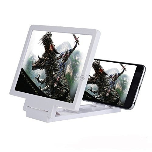 Pachet Promotional ! 1+1 Lupă 3D pentru telefon mobil, suport cu ecran de mărire