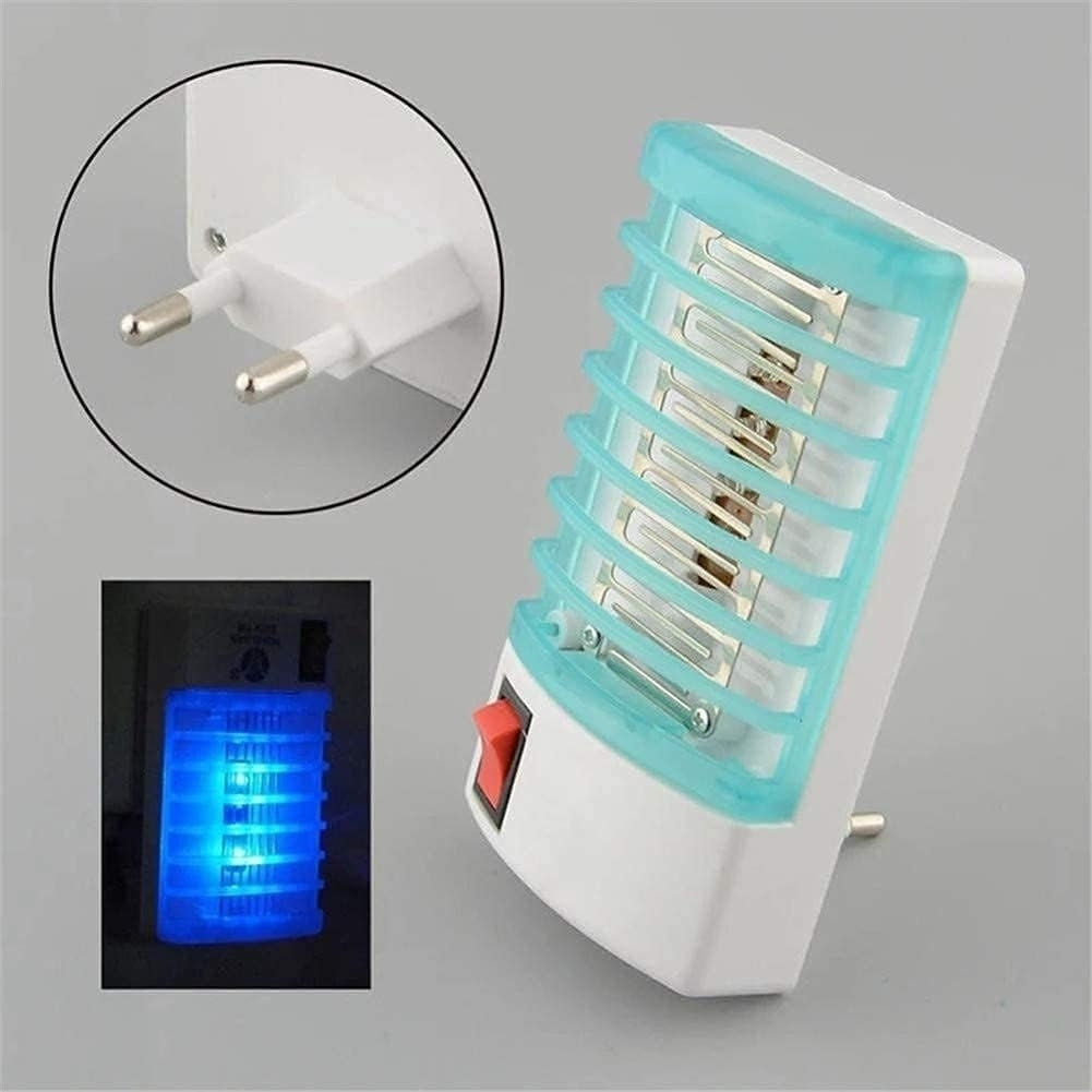Lampa anti-țânțari LED electrică – capcană și repelent pentru interior