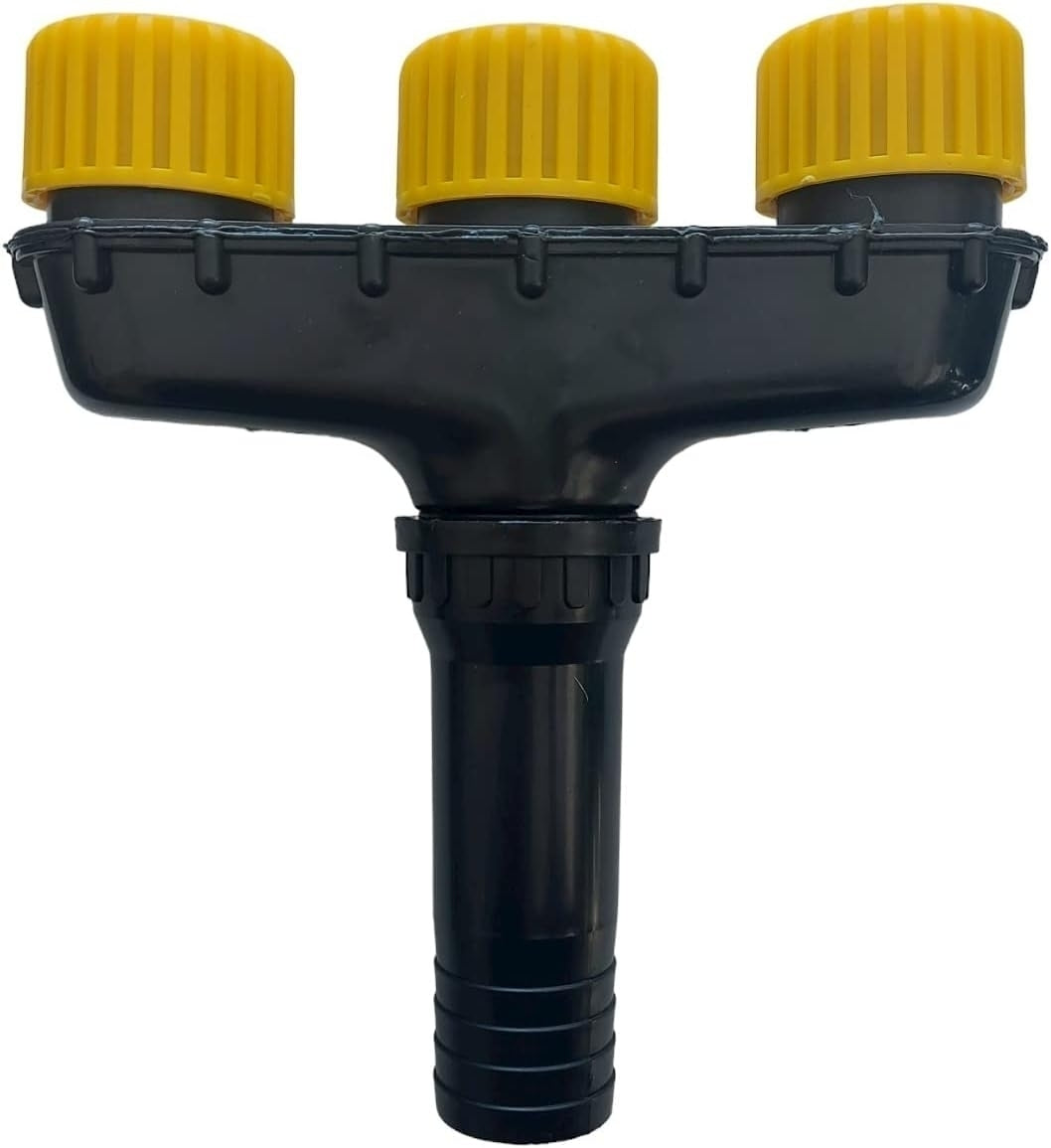 Stropitor grădină cu 3 capete rotative – jet reglabil pentru gazon și plante