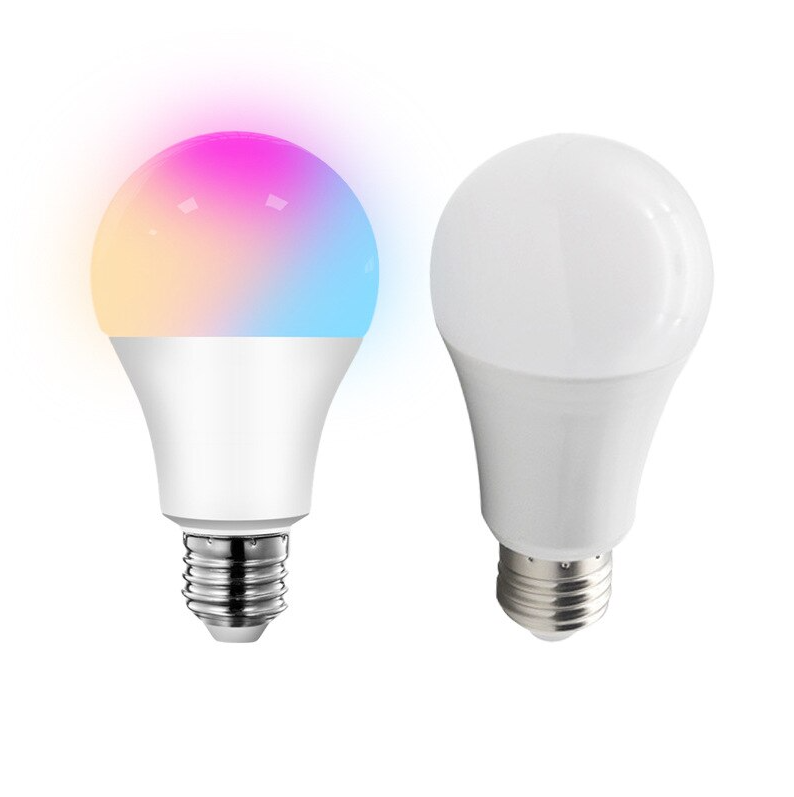 Bec LED 5W, A60, E27, RGB cu Telecomanda