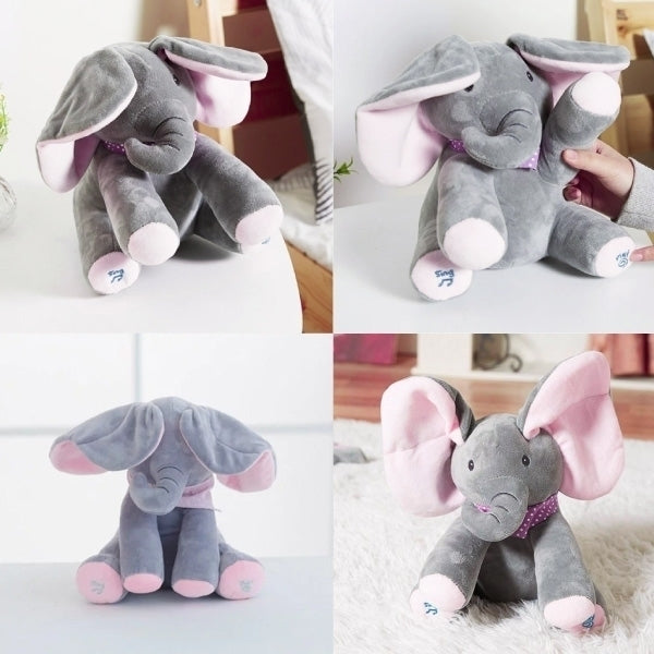 ELEFANT DE PLUȘ CUCU BAU – ELEPHANTY
