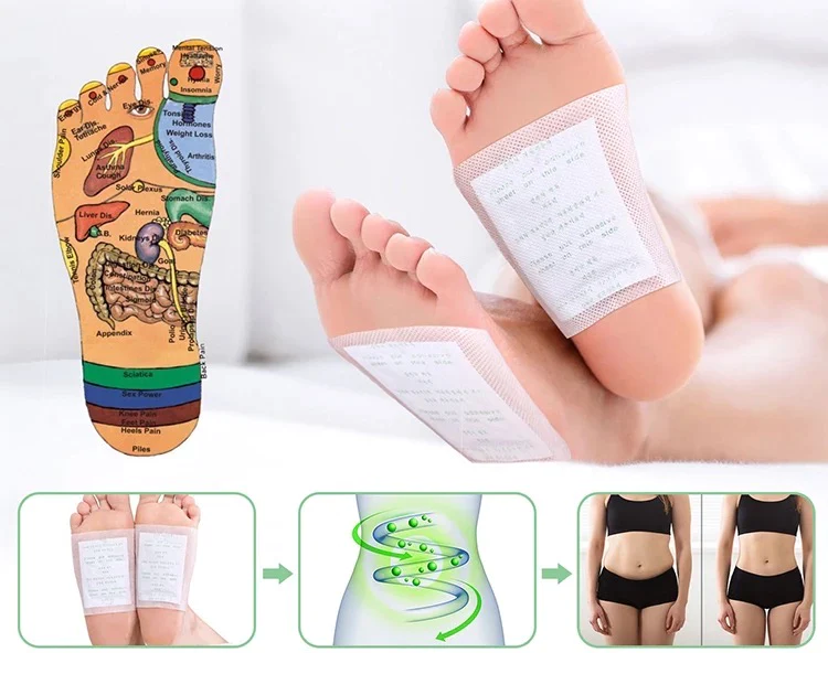 Set 10 Plasturi Detox 1+1 Gratuit