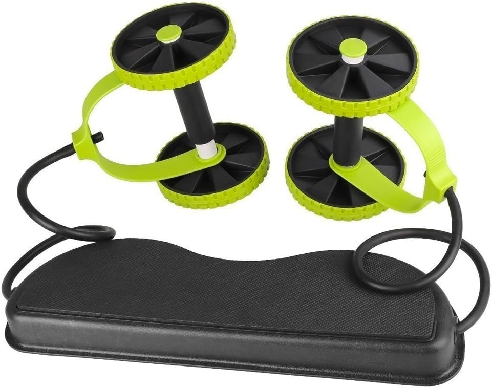 RevoFlex Xtreme – Aparat fitness pentru abdomen și core, 6 niveluri rezistență, 44 exerciții