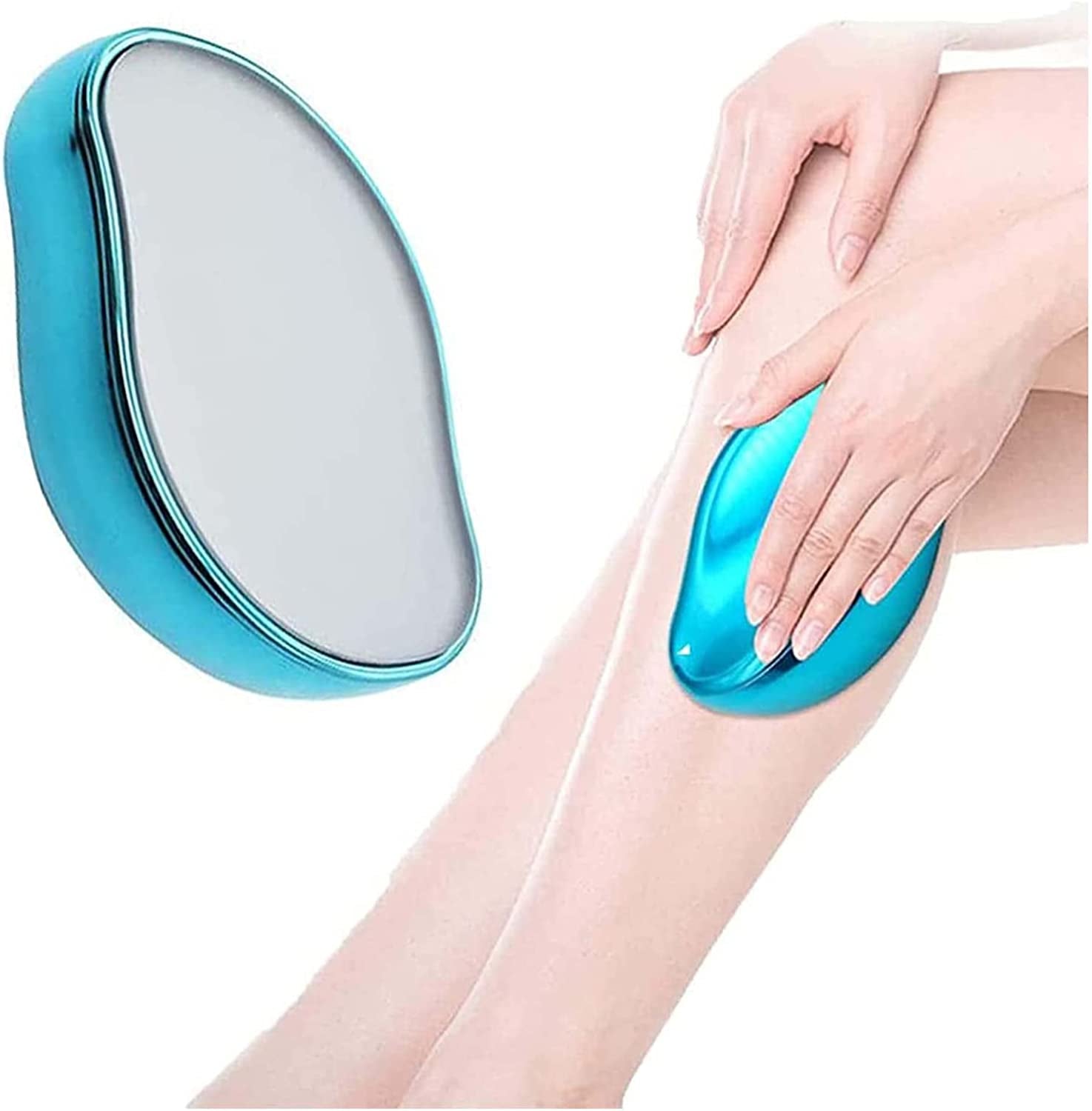 Dispozitiv de epilare functie dubla pentru par si calcaie, tehnologie nano glass Krystal Shave