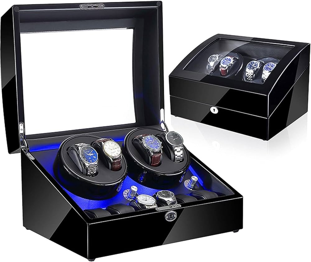 Dispozitiv pentru intoarcere ceasuri automatice Watch Winder 4+6