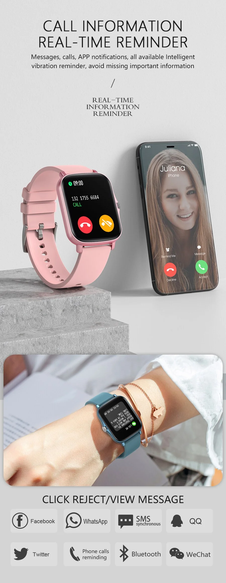 Ceas Inteligent LimoFit Pro