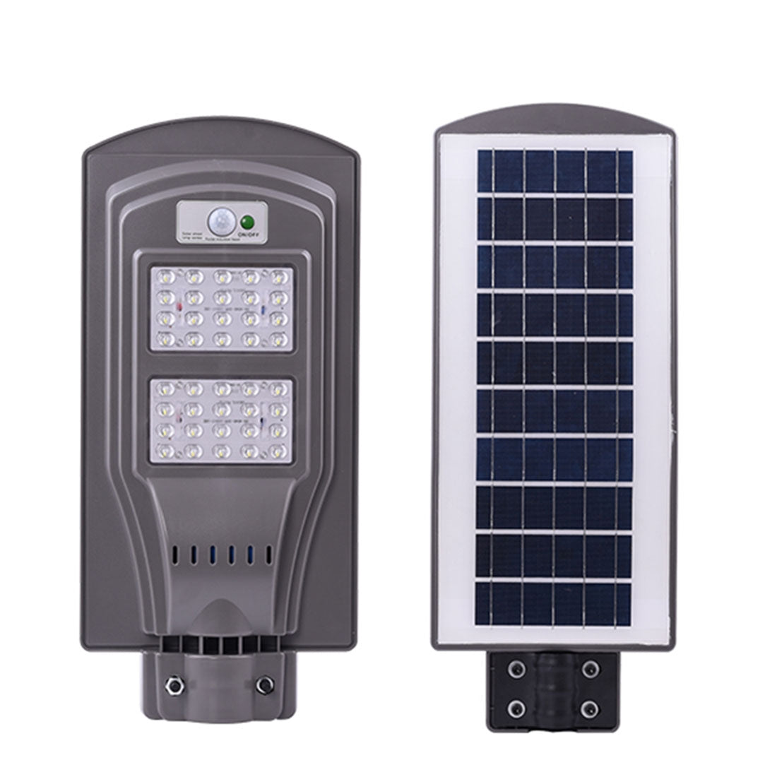 Lampa stradala 40 LED cu panou solar si senzor de miscare