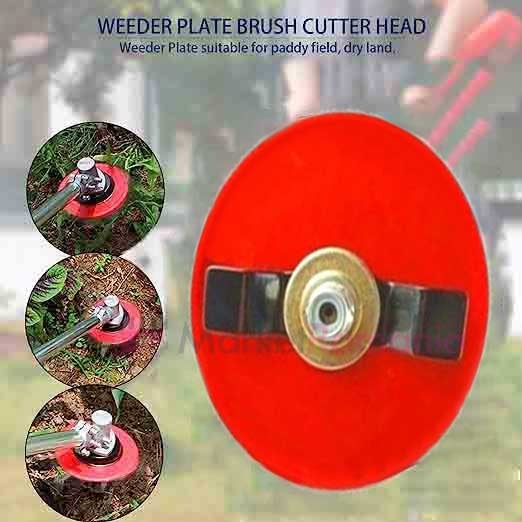 Set 3 piese, accesoriu motocoasa cu disc pentru indepartare buruieni si plivit iarba