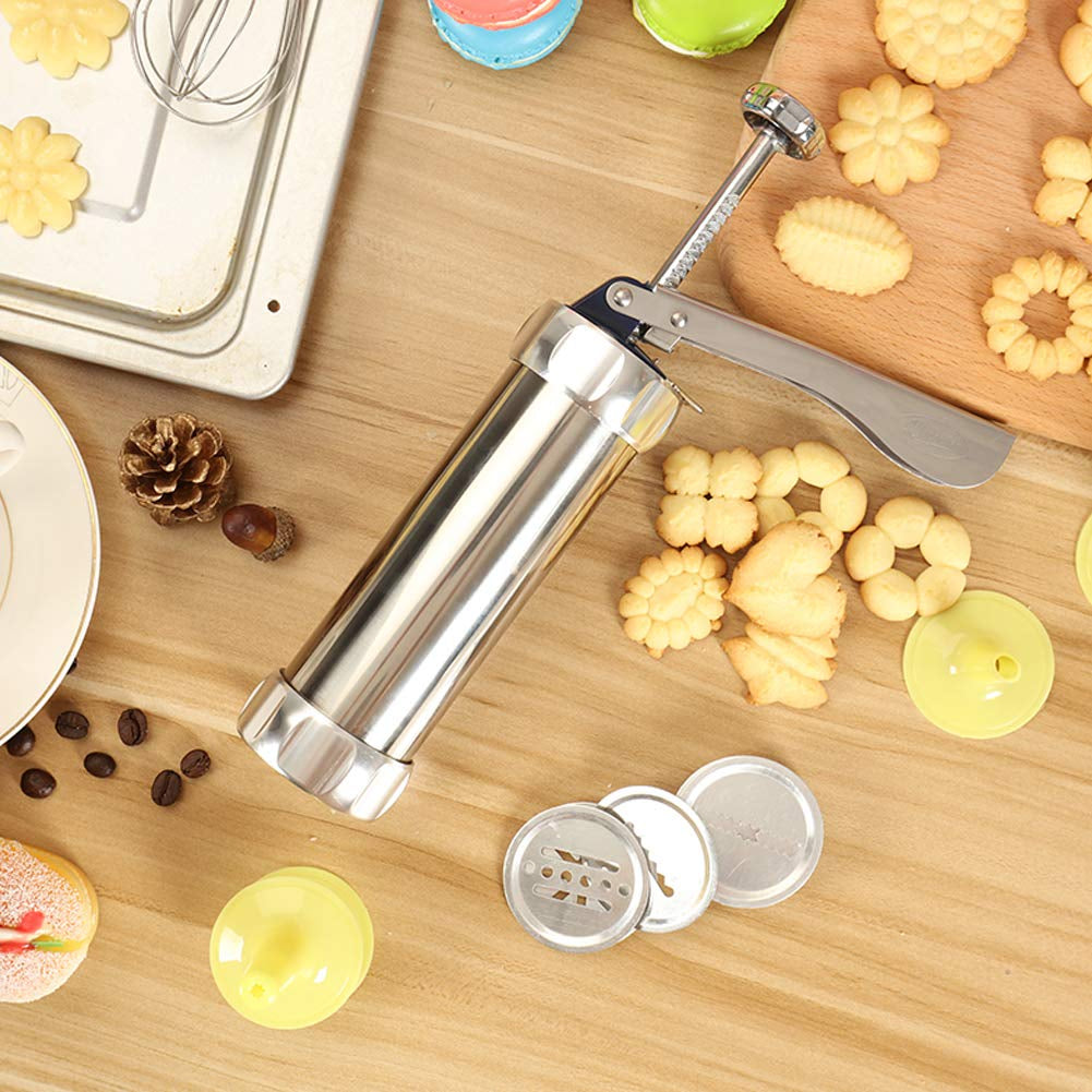 Aparat presa pentru biscuiti si fursecuri cu 20 de forme