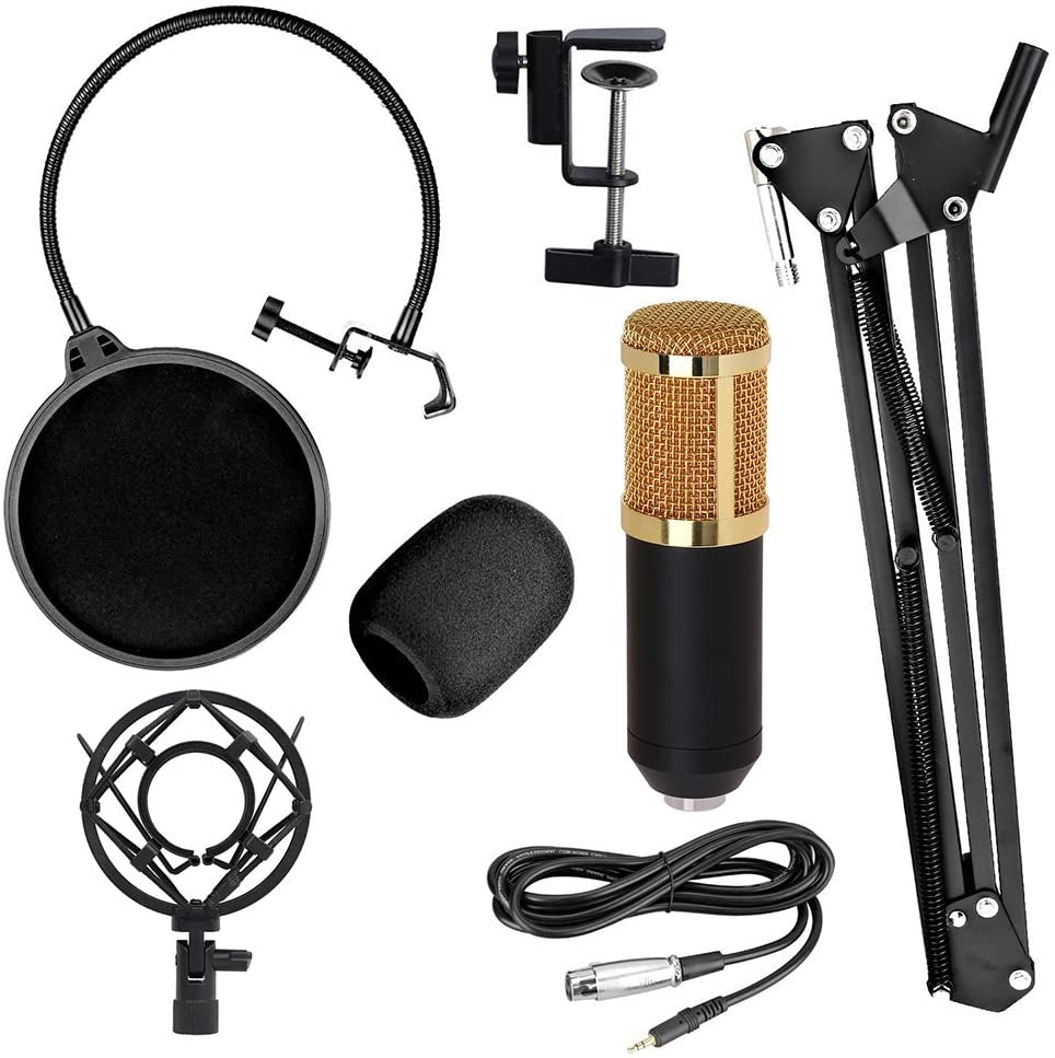 Microfon profesional de studio, gaming, streaming