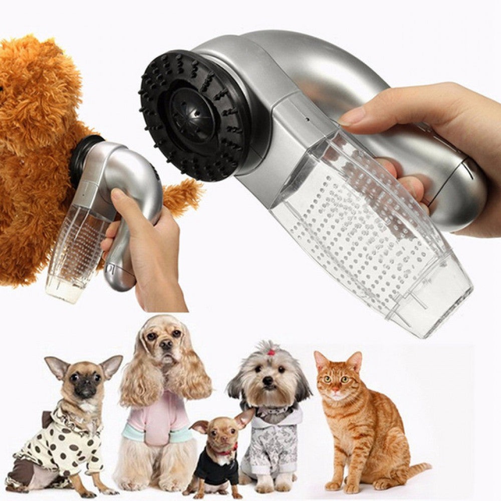 Aparat Electric Perie Vacuum Curatare Caini Pisici Rezultate Garantate