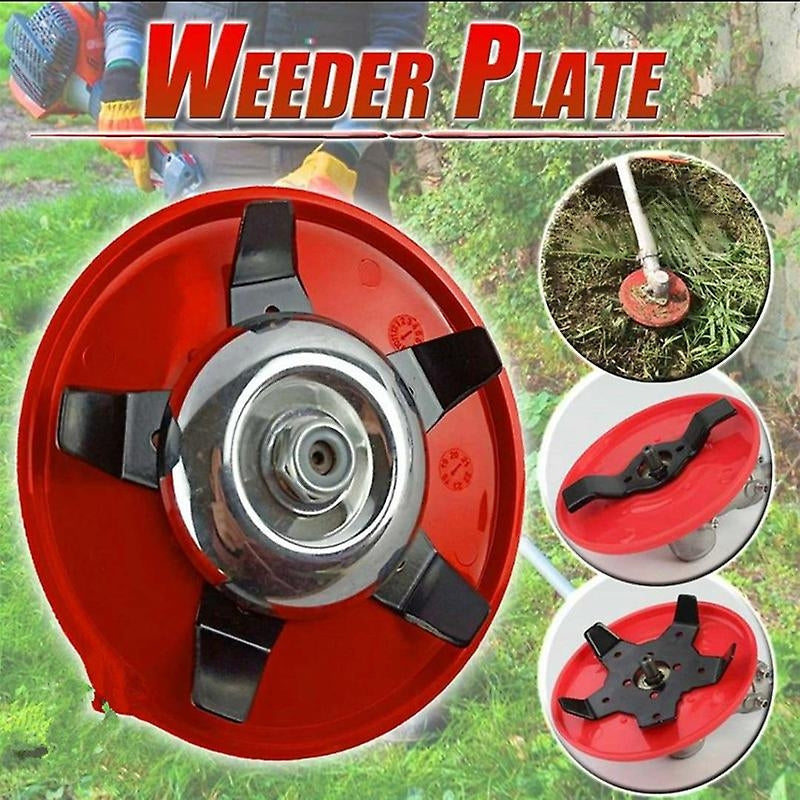 Disc cu 2 lame pentru motocoasa, indepartare buruieni, plivit