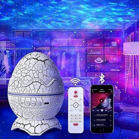 Proiector Galaxy în formă de Ou de Dinozaur