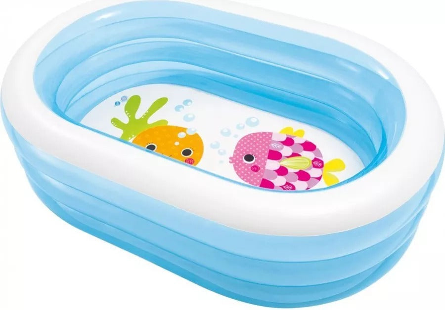 Piscina gonflabila pentru copii, 57482, 163 x 107 x 46 cm