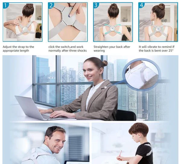 Corector postural inteligent 1+1 GRATIS