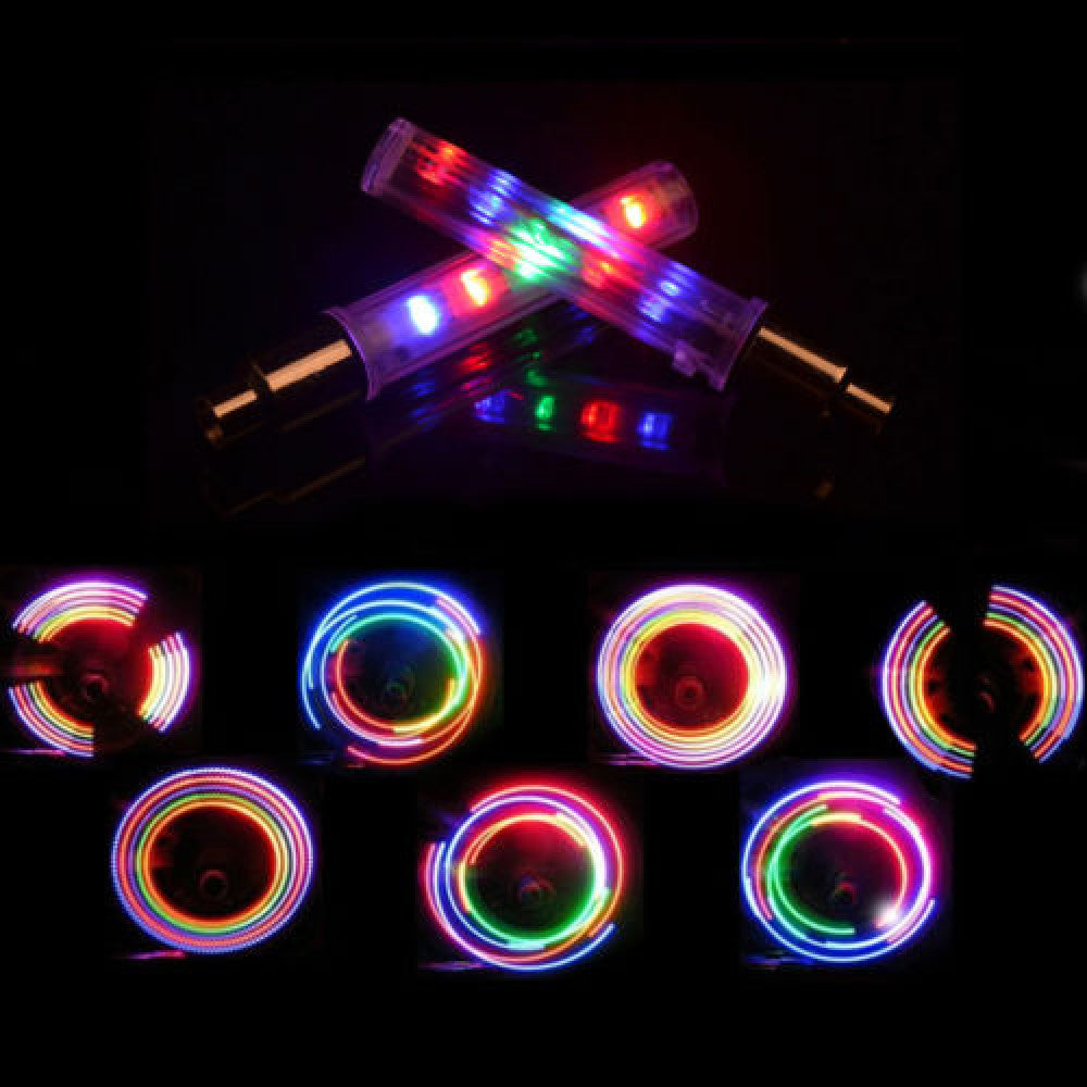 Set 2 Lampi Bicicleta 5 Led Multicolore Lichidare Stoc