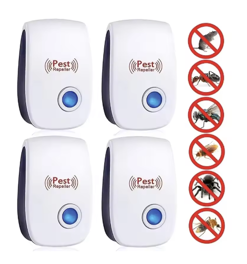 Set 4 x Dispozitiv antidaunatori Pest Reject Repeller