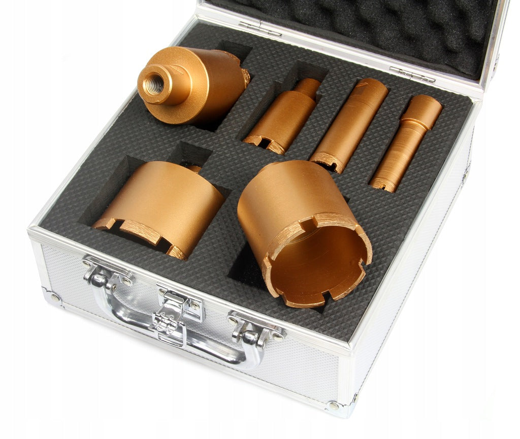 Set 6 Carote M22591, diamantate, 20-76 mm