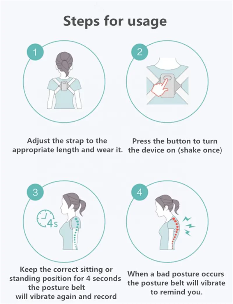Corector postural inteligent 1+1 GRATIS