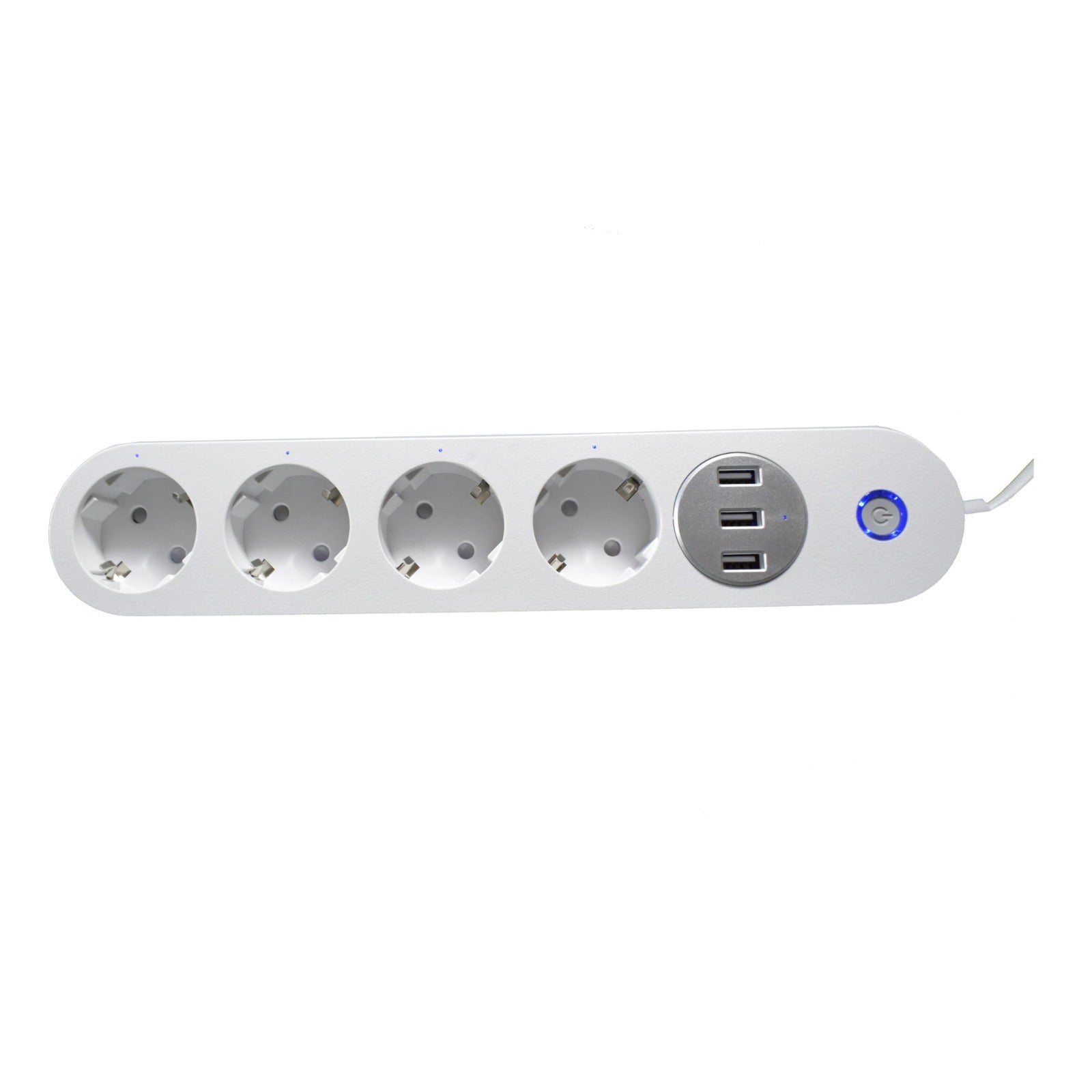 Prelungitor cu 4 prize buton On/Off si protectie copii