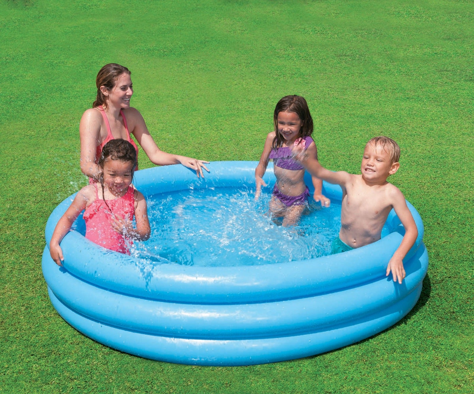 Piscina gonflabila,pentru copii, Intex 58446, 168 x 40 cm