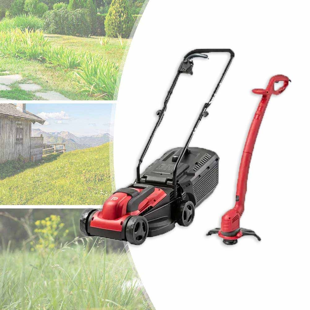 Set Masina pentru tuns gazonul + Trimmer iarba