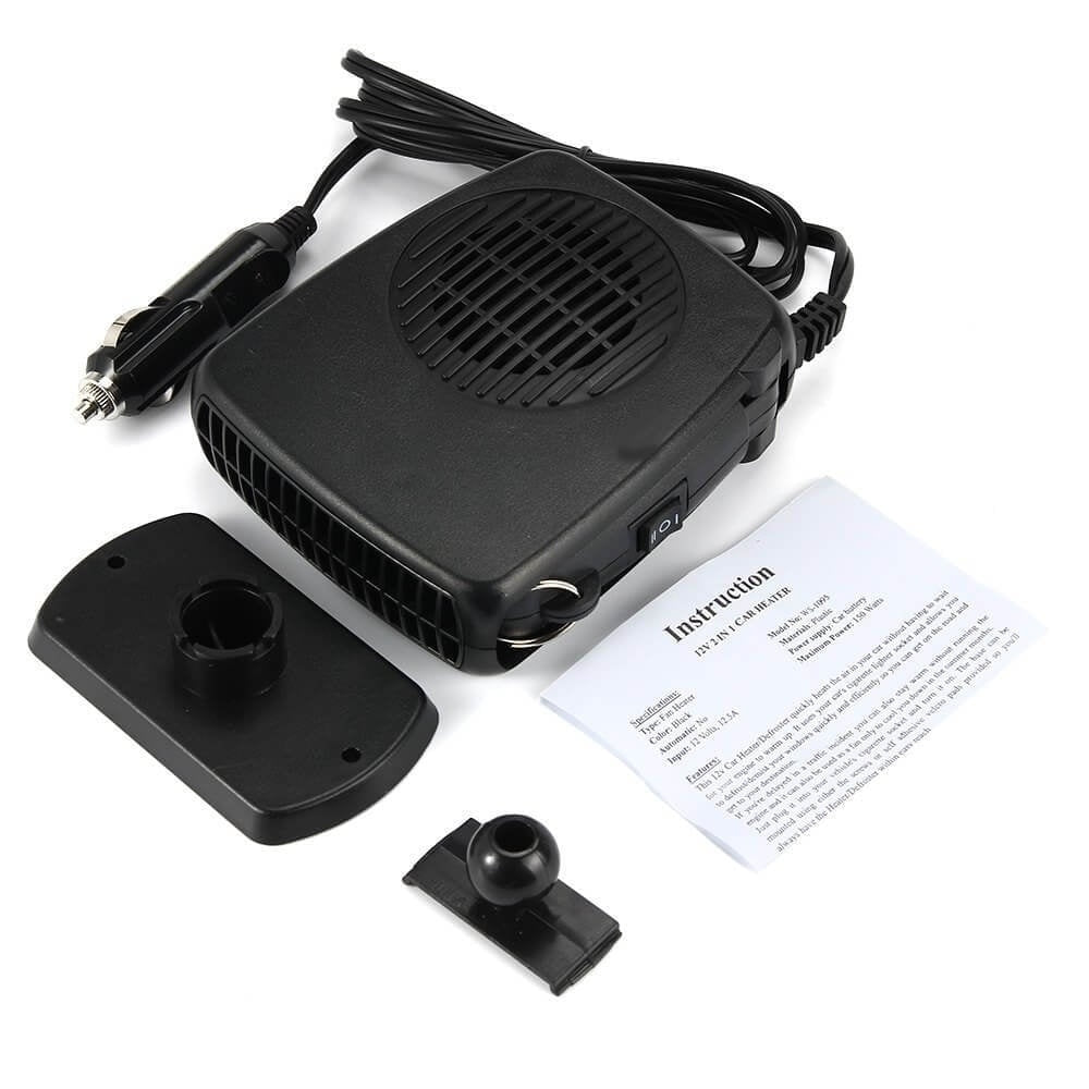 Aeroterma auto 2 in 1, 12V, 200 W . aer rece si cald