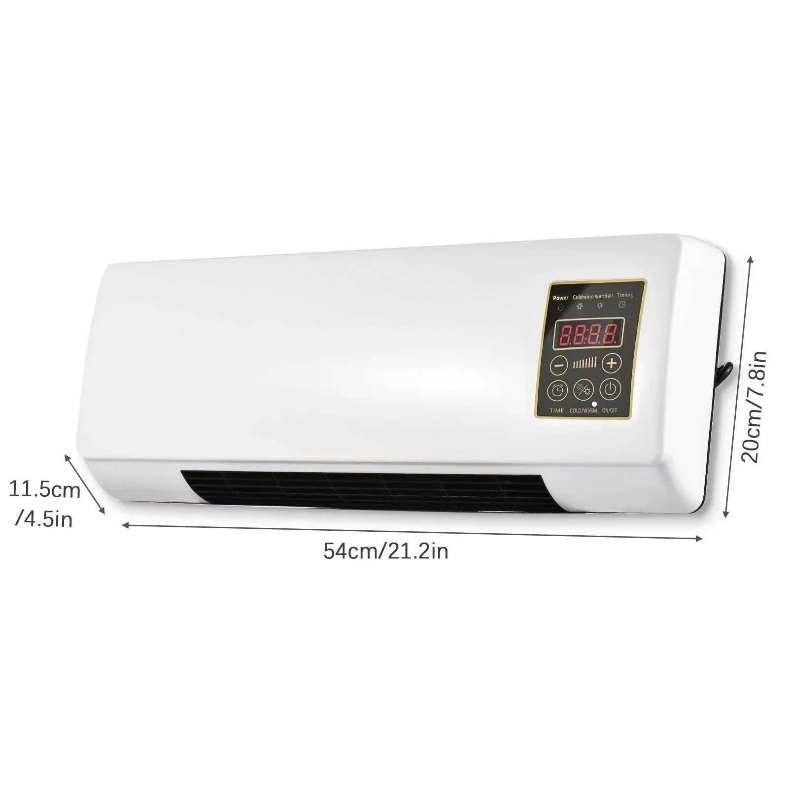 Aeroterma cu ventilator Rece/Cald 16 - 40 grade 1800W telecomanda
