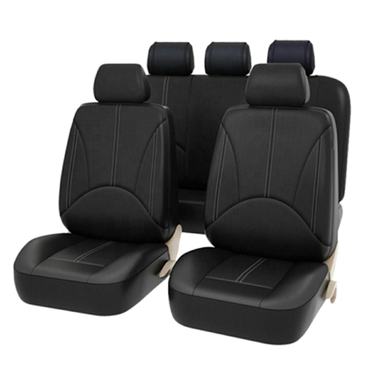 Set 11 huse scaun auto Universale din piele ecologica