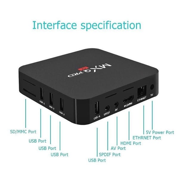 Android Media Player,MXQ PRO UltraHD 4K, Redare Youtube, Facebook, Filme Online