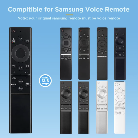 Telecomandă TV SAMSUNG 4K IR + Bluetooth modele 2020+ cu incarcare solara